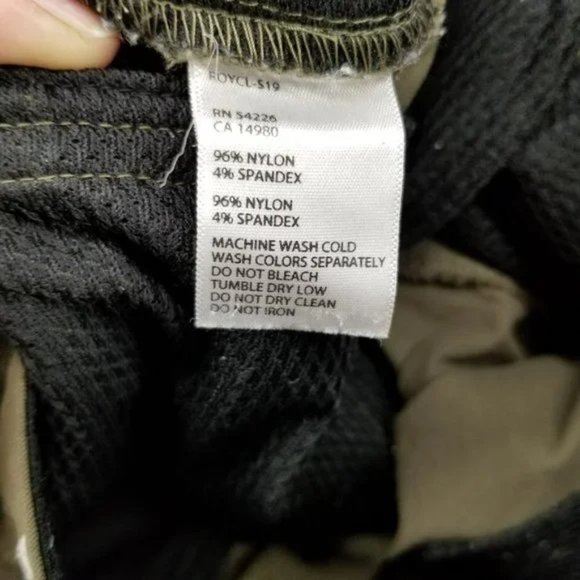 Royal Robbins Olive Green Boot Cut Stretch Hiking Pants Women's 4 - Picture 4 of 10